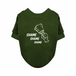 Світшот для собаки Shame Shame Shame - FATLINE Світшот для собаки Shame Shame Shame