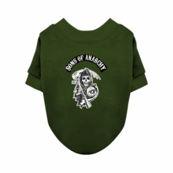 Свитшот для собаки Сыны Анархии цвета - FATLINE Свитшот для собаки Сыны Анархии цвета