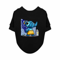 Свитшот для собаки Стич патриот Украины - FATLINE Свитшот для собаки Стич патриот Украины