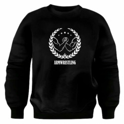 Свитшот оверсайз Armwrestling logo - FATLINE Свитшот оверсайз Armwrestling logo