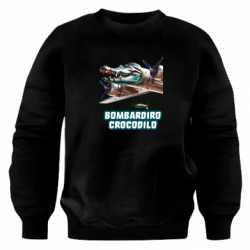 Свитшот оверсайз BOMBARDIRO CROCODILO - FATLINE Свитшот оверсайз BOMBARDIRO CROCODILO