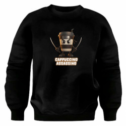 Свитшот оверсайз Cappuccino Assassino - FATLINE Свитшот оверсайз Cappuccino Assassino