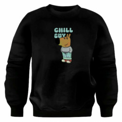 Світшот оверсайз Чілловий хлопець - FATLINE Світшот оверсайз Чілловий хлопець