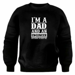 Свитшот оверсайз Dad engineer - FATLINE Свитшот оверсайз Dad engineer