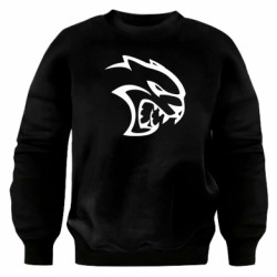 Світшот оверсайз Dodge Hellcat SRT - FATLINE Світшот оверсайз Dodge Hellcat SRT