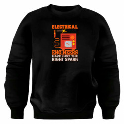 Свитшот оверсайз Electrical Engineer - FATLINE Свитшот оверсайз Electrical Engineer