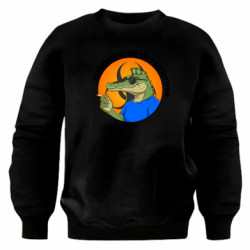 Свитшот оверсайз хладнокровный, но с характером