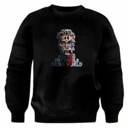 Свитшот оверсайз Lady Gaga Harley Quinn - FATLINE Свитшот оверсайз Lady Gaga Harley Quinn