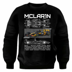 Світшот оверсайз Макларен Формули 1 - FATLINE Світшот оверсайз Макларен Формули 1