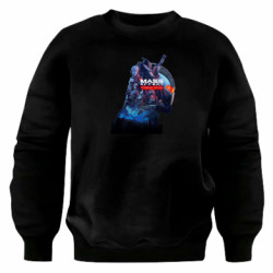 Свитшот оверсайз Mass effect n7 - FATLINE Свитшот оверсайз Mass effect n7