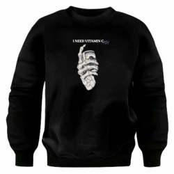 Свитшот оверсайз I need vitamin Cash - FATLINE Свитшот оверсайз I need vitamin Cash