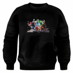 Свитшот оверсайз Мстители Арт - FATLINE Свитшот оверсайз Мстители Арт