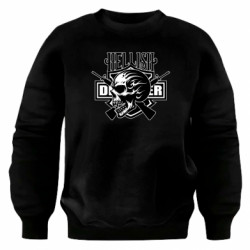 Свитшот оверсайз адский защитник - FATLINE Свитшот оверсайз адский защитник