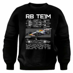 Свитшот оверсайз BR Team F1 - FATLINE Свитшот оверсайз BR Team F1