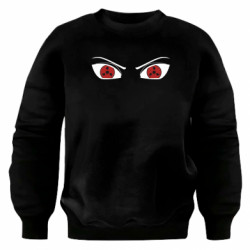 Свитшот оверсайз Шаринган глаза - FATLINE Свитшот оверсайз Шаринган глаза