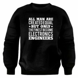 Свитшот оверсайз The finest become electronics engineers - FATLINE Свитшот оверсайз The finest become electronics engineers