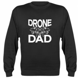 Свитшот унисекс Drone dad - FATLINE Свитшот унисекс Drone dad