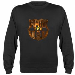 Свитшот унисекс ФК Барселона gold