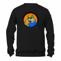 Свитшот унисекс Gildan хладнокровный, но с характером