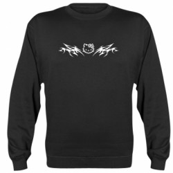 Свитшот унисекс Hello Kitty tatto - FATLINE Свитшот унисекс Hello Kitty tatto