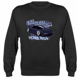 Свитшот унисекс Honda NSX Eat, sleep, JDM