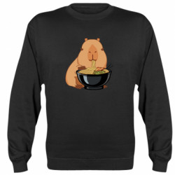 Світшот унісекс Капібара з локшиною - FATLINE Світшот унісекс Капібара з локшиною