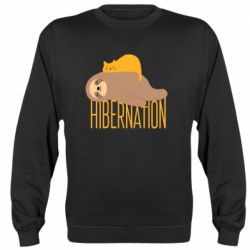 Свитшот унисекс Спячка - FATLINE Свитшот унисекс Спячка