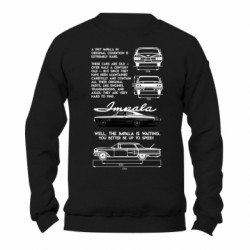 Свитшот унисекс TM Gildan 1967 Chevrolet Impala - FATLINE Свитшот унисекс TM Gildan 1967 Chevrolet Impala