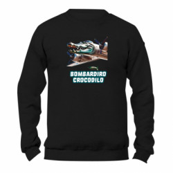 Світшот унісекс TM Gildan BOMBARDIRO CROCODILO - FATLINE Світшот унісекс TM Gildan BOMBARDIRO CROCODILO