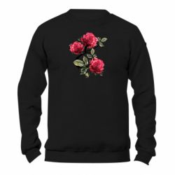 Свитшот унисекс TM Gildan Буква Е с розами - FATLINE Свитшот унисекс TM Gildan Буква Е с розами