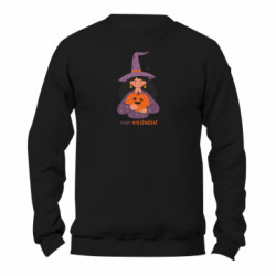 Свитшот унисекс TM Gildan Happy Halloween! Девушка Ведьма - FATLINE Свитшот унисекс TM Gildan Happy Halloween! Девушка Ведьма