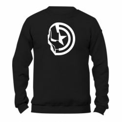 Світшот унісекс TM Gildan Iron Man and Captain America - FATLINE Світшот унісекс TM Gildan Iron Man and Captain America