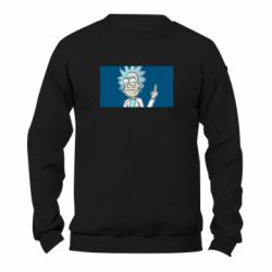 Свитшот унисекс TM Gildan Рик показывает средний, палец - FATLINE Свитшот унисекс TM Gildan Рик показывает средний, палец