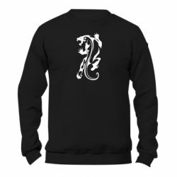 Світшот унісекс TM Gildan Silhouette of a tiger - FATLINE Світшот унісекс TM Gildan Silhouette of a tiger