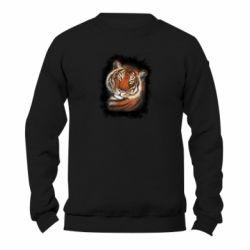 Свитшот унисекс TM Gildan Тигр Рисунок - FATLINE Свитшот унисекс TM Gildan Тигр Рисунок