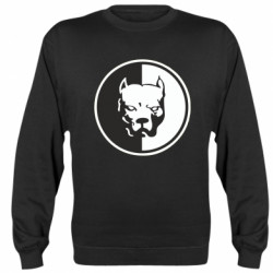 Свитшот унисекс  (XL) Питбуль круг  - FATLINE