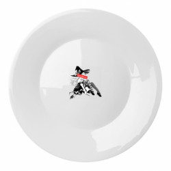 Тарелка Anime girl Halloween - FATLINE Тарелка Anime girl Halloween