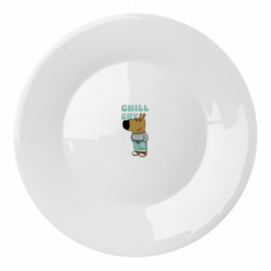 Тарелка Chill guy - FATLINE Тарелка Chill guy