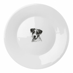 Тарелка Джек-рассел-терьер - FATLINE Тарелка Джек-рассел-терьер