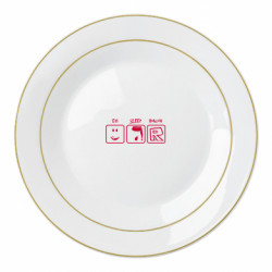 Тарелка Eat Sleep Roblox - FATLINE Тарелка Eat Sleep Roblox