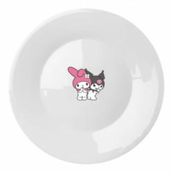Тарелка Kuromi and Melody - FATLINE Тарелка Kuromi and Melody