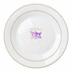 Тарелка Kuromi and My Melody - FATLINE Тарелка Kuromi and My Melody