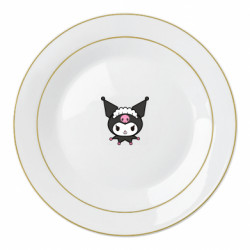 Тарелка Kuromi maid - FATLINE Тарелка Kuromi maid