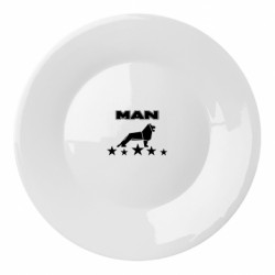 Тарілка Man lion and stars - FATLINE Тарілка Man lion and stars