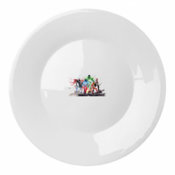 Тарелка Мстители Арт - FATLINE Тарелка Мстители Арт