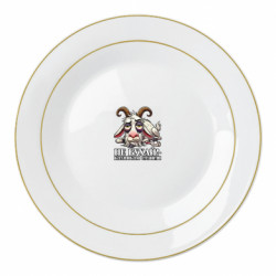 Тарілка Не бухай - козликом станеш! - FATLINE Тарілка Не бухай - козликом станеш!