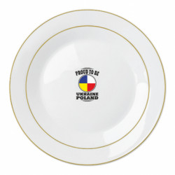 Тарілка Proud to be Ukraine Poland - FATLINE Тарілка Proud to be Ukraine Poland