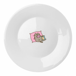 Тарелка Pusheen Chilling - FATLINE Тарелка Pusheen Chilling