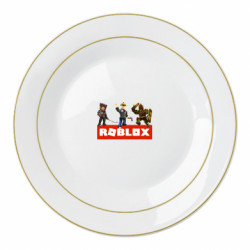 Тарелка Roblox Heroes - FATLINE Тарелка Roblox Heroes