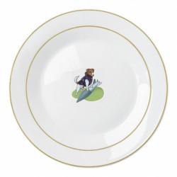 Тарелка Собака Патрон на ракете - FATLINE Тарелка Собака Патрон на ракете